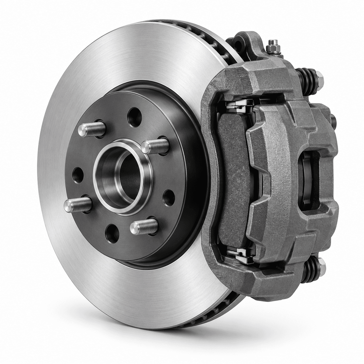 Japanese vehicle brake disc and caliper assembly